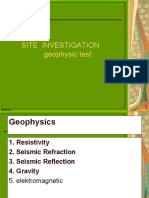 Site Investigation Geophysic Test
