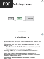 Informatica Cache Overview