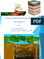 Pertemuan 11 Genesis Cebakan Mineral Dan Batubara