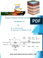 Pertemuan 12 Genesis Cebakan Mineral Dan Batubara