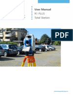 R1 Plus Total Station: User Manual