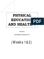 PHYSICAL EDUCATION AND HEALTH SKILLS