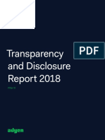 Adyen Transparency and Disclosure Report 2018