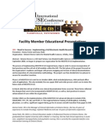 Facility Member Education - Master