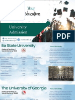 University Presentation Procedures+Unis
