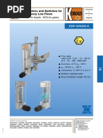 Flowmeters and Switches For Very Low Flows: KDF-9/KDG-9