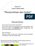 Tema 3H Pencerminan Dan Sudut