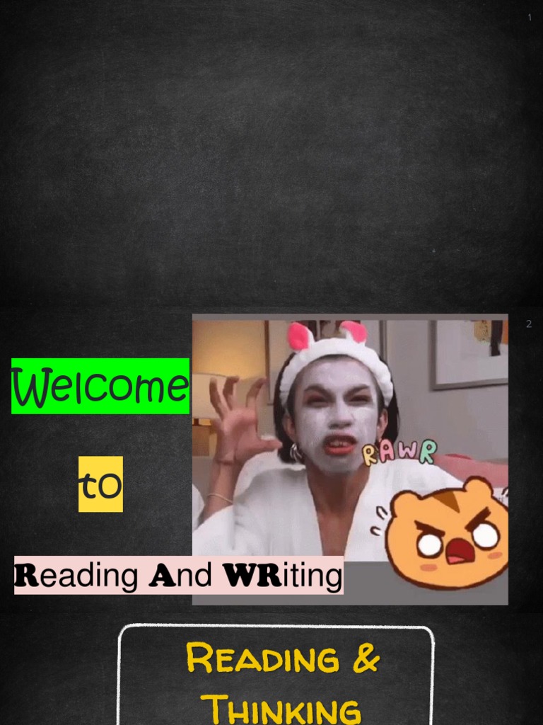 Reading and Writing Strategies PDF Narration Cognition