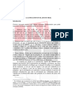 315 36 La Litigacion en El Juicio Oral