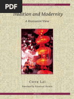 (Brills Humanities in China Library) Chen Lai - Tradition and Modernity - A Humanist View (2009, Brill)