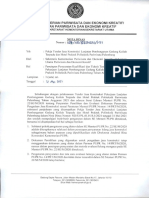 Surat Penetapan Persyaratan Kualifikasi Dan Teknis Tender Hotel Praktek Poltekpar Palembang