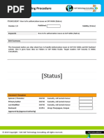 ITSGHD190247 - How To Fix Authorization Issues in SAP HANA (Native)