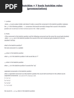 받침 - Batchim: Rules, Tips, and Tricks! | PDF | Consonant | Human Voice