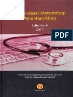 391100873 Dasar Dasar Metodologi Penelitian Klinis Edisi Ke 4 PDF