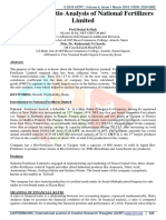 A Financial Ratio Analysis of National Fertilizers Limited: Prof - Mehul B.Shah