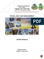 Travel and Tour Management Midterm 1