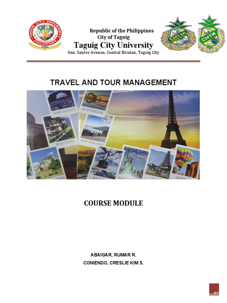 Tour and Travel Management Module | PDF | Hotel | Motel
