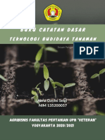 Pab-B - Buku Catatan Dasar Teknologi Budidaya Tanaman