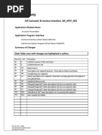 AR Customer & Invoice Interface: AR - INTF - 001: Application Module Name