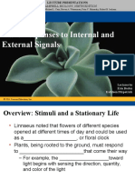 Plant Responses To Internal and External Signals: For Campbell Biology, Ninth Edition