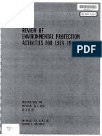 Imperial Oil's 1978-1979 Environmental Protection Review