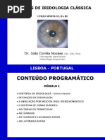 IRIDOLOGIA, CURSO