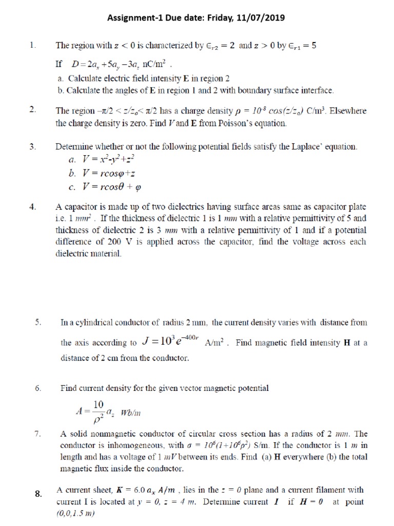Vector Field Calculations and Theorems | PDF