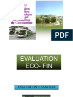 Evaluation Financière Et Economique Tramway de Constantine Résumé