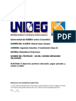 Actividad 4 Ejercicios Prácticos Descuento, Pagos Parciales y Ventas A Crédito.