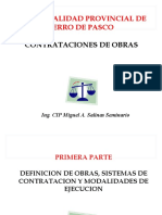 Contrataciones de Obras - Pasco 2014