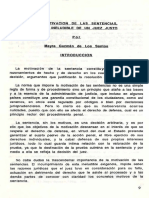 1. La Motivación de Las Sentencias, Deber Ineludible de Un Juez Justo.