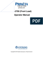 Hyosung NH2700 ATM Operator Manual
