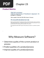 Chapter 23 - Product Metrics