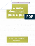 Lligadas, Josep - La Misa Dominical, Paso A Paso (Cut)