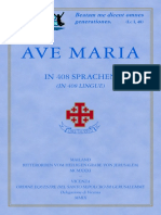 Ave María en 408 Idiomas