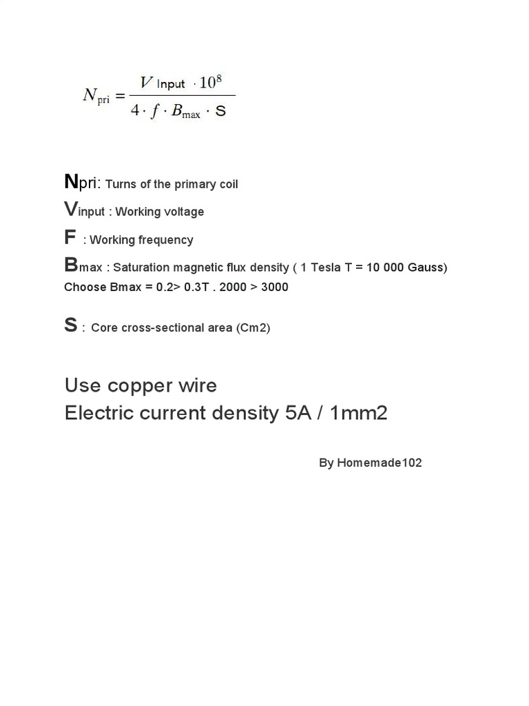 Calculating Pulse Transformer | PDF | Teaching Methods & Materials ...