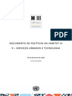 Documento de Políticas Da Habitat Iii 9 - Serviços Urbanos e Tecnologia