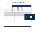 Copy of Account receivable and payable sheet