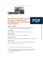 The Amazon Frontier of Land-Use Change: Croplands and Consequences For Greenhouse Gas Emissions