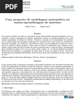 Modelagem Matrizes