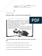 Prueba Saber Primer y Segundo Periodo Grado 3°