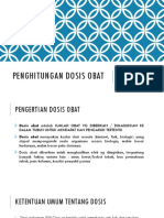 Penghitungan Dosis Obat