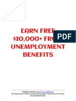 Earn Free $10,000+ FROM Unemployment Benefits: Telegram Channel