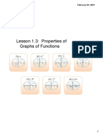 Lesson 1.3 - Properties of Graphs
