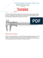 Vernier Laboratorio