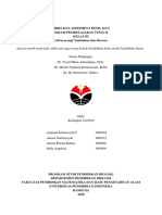 2A-PSUPD-Matriks Dan Assesment Penilaian Pembelajaran Subtema Menyayangi Hewan Revisi