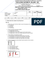 SOAL PJOK Kelas 5 PAT 2020-2021