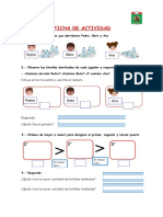 FICHA DE ACTIVIDAD - Matematicas