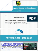 Administradoras de Fondos de Pensiones (AFP)