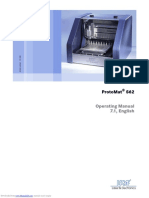 Protomat Operating Manual - s62